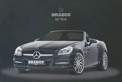 Mercedes-Benz Brabus SLK-Klasse Prospekt 2012