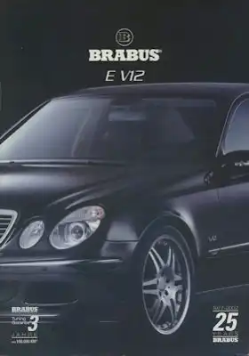 Mercedes-Benz Brabus E-Klasse V 12 Prospekt ca. 2005