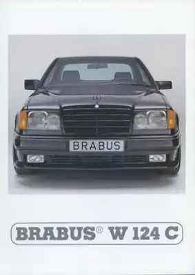 Mercedes-Benz Brabus Programm-Mappe 1987