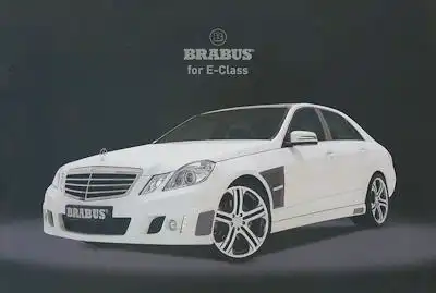 Mercedes-Benz Brabus E-Klasse Prospekt 2012