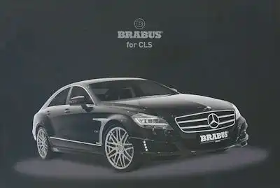 Mercedes-Benz Brabus CLS-Klasse Prospekt 2012