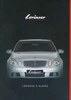 Mercedes-Benz Lorinser E-Klasse Prospekt 2.2007