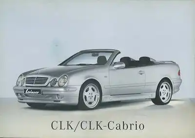 Mercedes-Benz Lorinser CLK / Cabrio Prospekt 2.2002