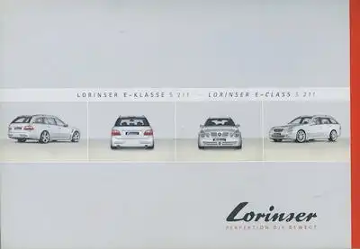 Mercedes-Benz Lorinser E-Klasse Prospekt 4.2008