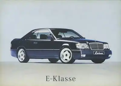 Mercedes-Benz Lorinser E-Klasse Prospekt 2000er Jahre