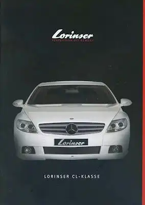 Mercedes-Benz Lorinser CL-Klasse Prospekt 2.2007