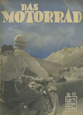 Das Motorrad 1939 Heft 11