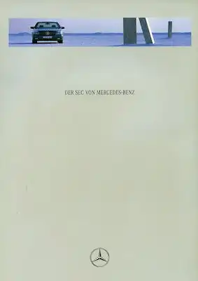 Mercedes-Benz SEC Prospekt 1.1993