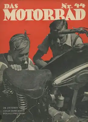 Das Motorrad 1939 Heft 44