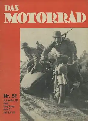 Das Motorrad 1939 Heft 51