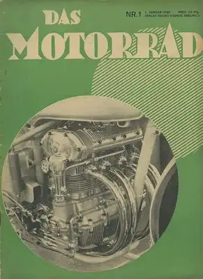 Das Motorrad 1940 Heft 1