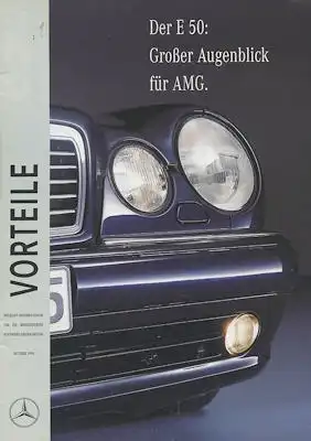 Mercedes-Benz AMG E 50 Prospekt 10.1995