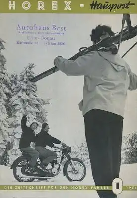 Horex Hauspost 1954 Heft 1