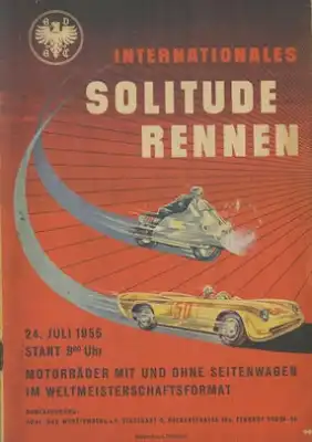 Programm Solitude 24.7.1955