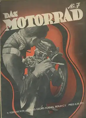 Das Motorrad 1939 Heft 7