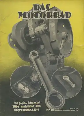 Das Motorrad 1941 Heft 19