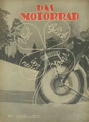 Das Motorrad 1941 Heft 1