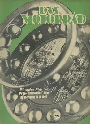 Das Motorrad 1941 Heft 23