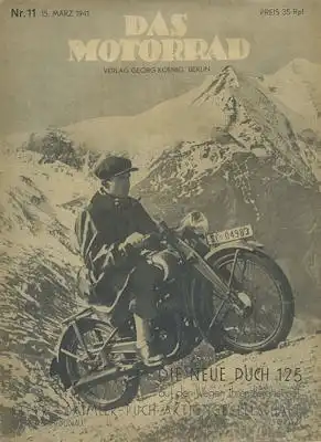 Das Motorrad 1941 Heft 11