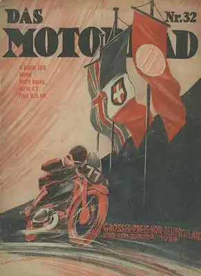 Das Motorrad 1938 Heft 32