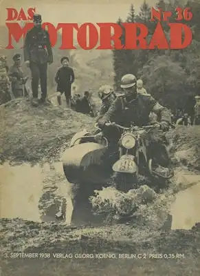 Das Motorrad 1938 Heft 36