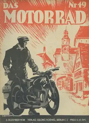 Das Motorrad 1938 Heft 49