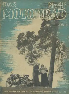 Das Motorrad 1938 Heft 48