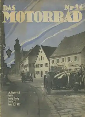 Das Motorrad 1938 Heft 34