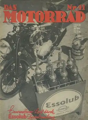 Das Motorrad 1938 Heft 41