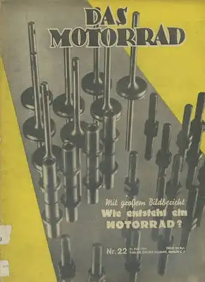Das Motorrad 1941 Heft 22