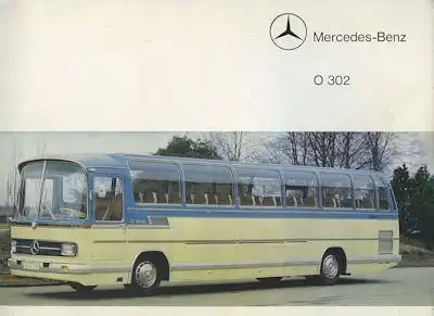 Mercedes-Benz Bus O 302 Prospekt 11.1964