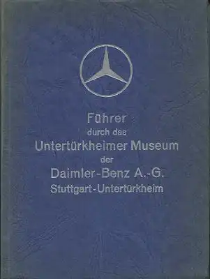 Mercedes-Benz Führer durch das Museum 1938