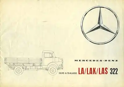 Mercedes-Benz LA LAK LAS 322 6to Prospekt 1960