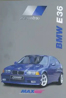 BMW Zender 3er E 36 Prospekt 3.2000