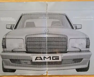 Mercedes-Benz AMG Programm ca. 1983