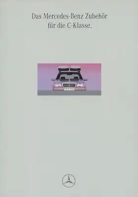 Mercedes-Benz C-Klasse Zubehör Prospekt 5.1993