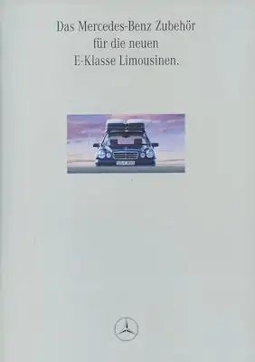 Mercedes-Benz E-Klasse Zubehör Prospekt 5.1995