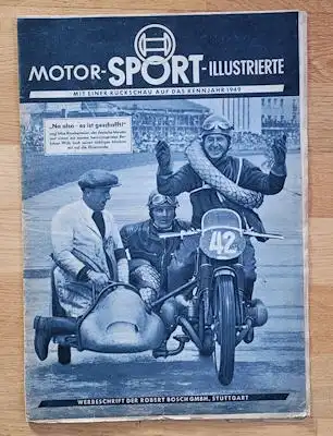 Bosch Motor-Sport Illustrierte 1949