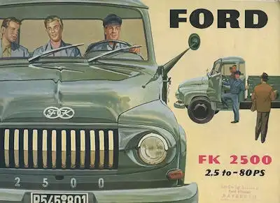 Ford FK 2500 Prospekt 1955