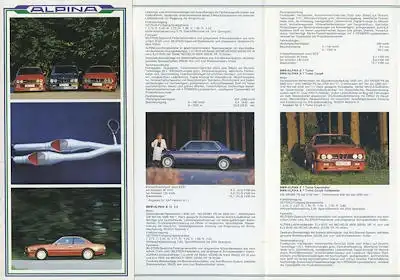 BMW Alpina Programm 1.1987