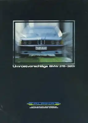 BMW 315-320i Alpina Prospekt 5.1981