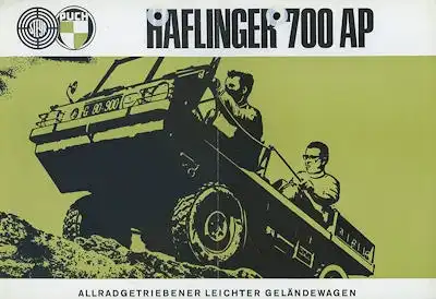 Steyr-Puch Haflinger 700 AP Prospekt 1969