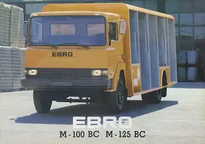 Ebro M-100 BC / 125 BC Prospekt 1980/81