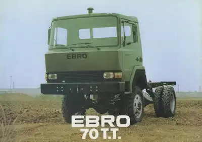 Ebro 70 T.T. Prospekt 1980/81