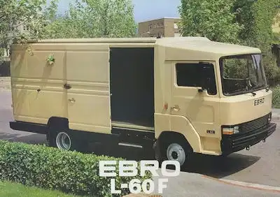 Ebro L-60 F Prospekt 1980/81