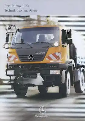 Mercedes-Benz Unimog U 20 Prospekt 5.2008