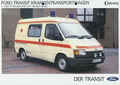 Ford Miesen Transit KTW Prospekt 7.1987