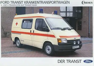 Ford Miesen Transit KTW Prospekt 7.1987