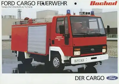 Ford Tanklöschfahrzeug TLF 8/18 Prospekt 1.1986