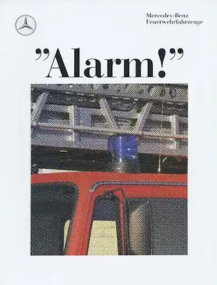 Mercedes-Benz Feuerwehrfahrzeuge Prospekt 9.1990